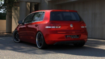 VW GOLF VI 2008-2012 Bakre Diffuser (Utan urtag för utblås) Maxton Design